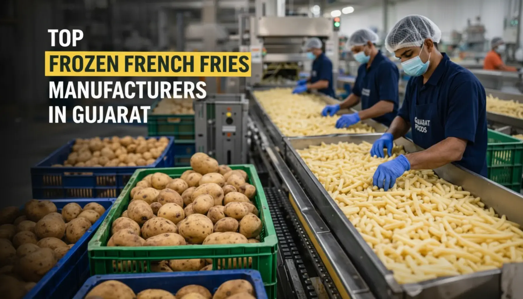 Top Frozen French Fries Manufacturers in Gujarat for Bulk Buyers